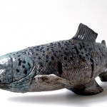 Sculpture saumon